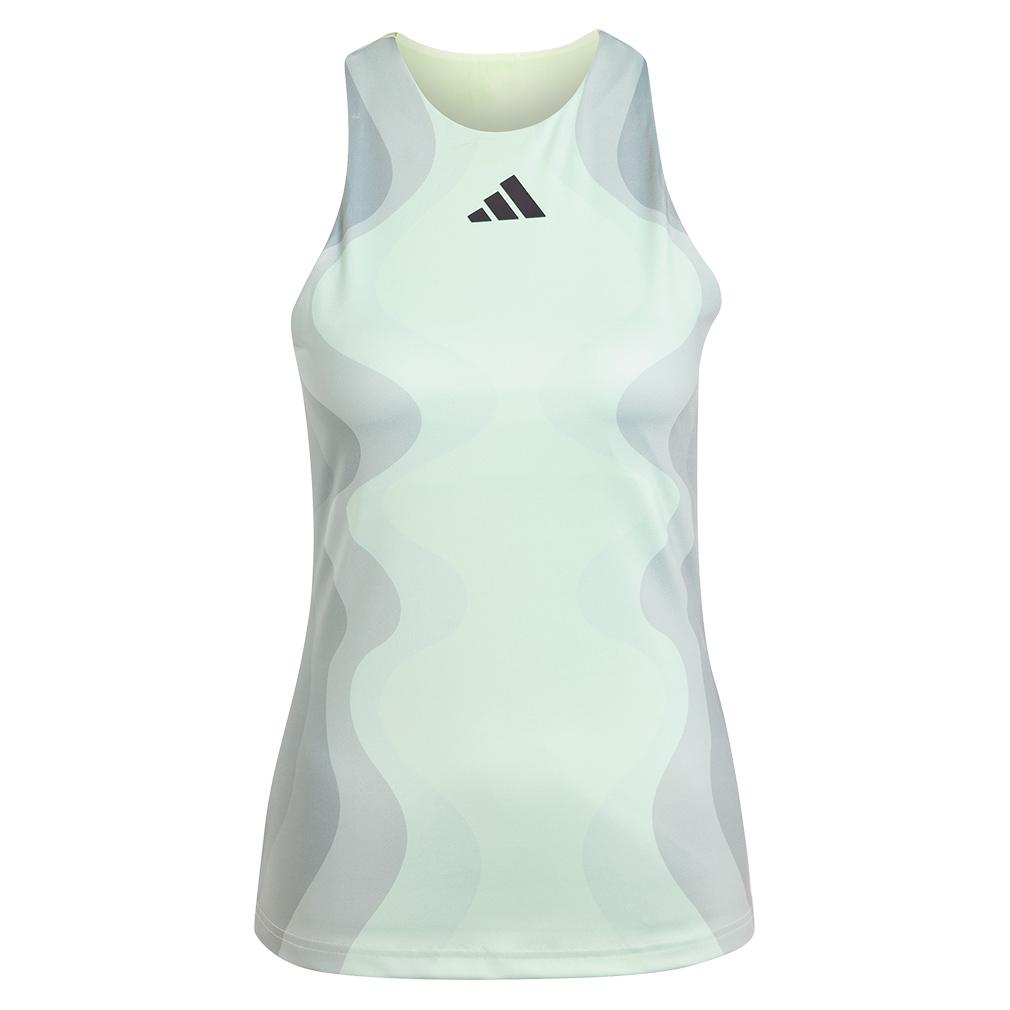 Women’s Heat.RDY Pro Y Tennis Tank Semi Green Spark and Green Spark