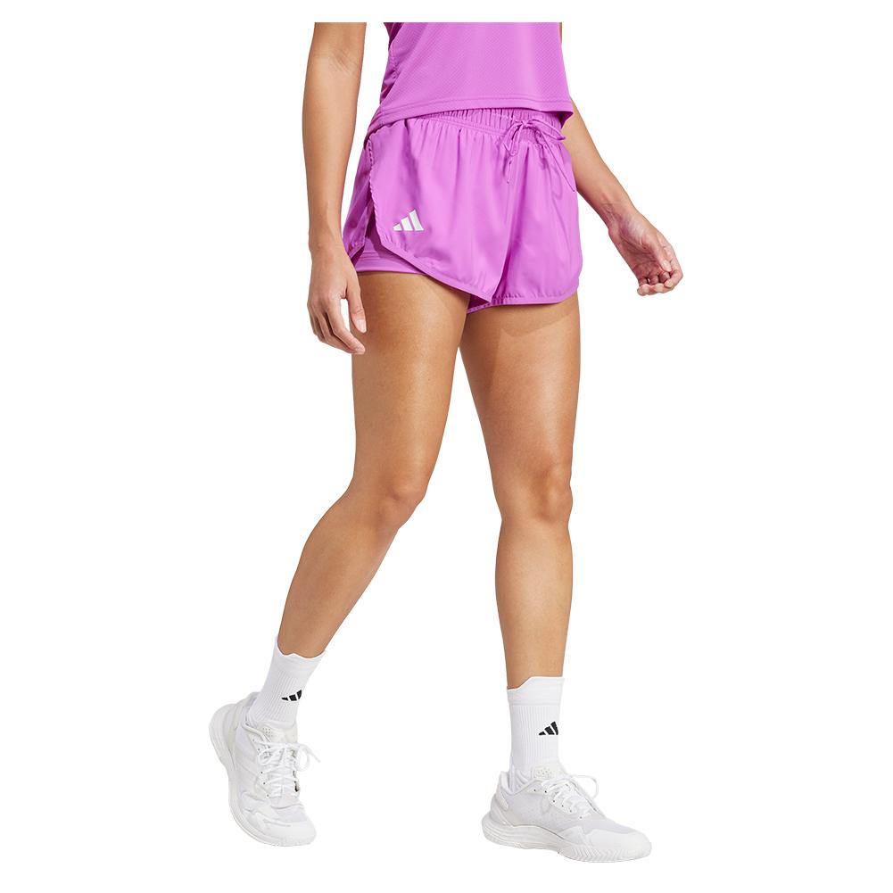 Womens Club Tennis Short Purple Burst