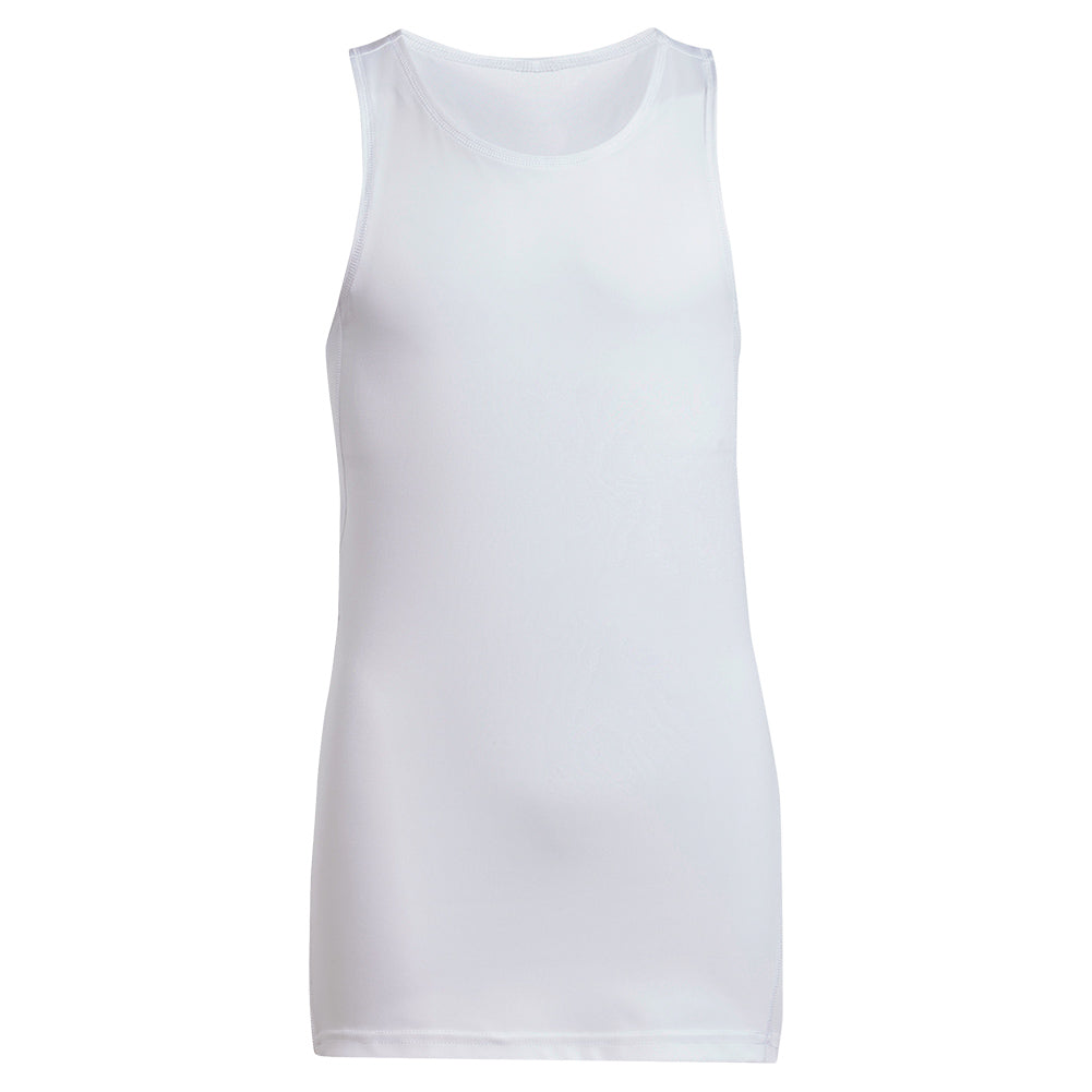 Girl`s Club Tennis Tank White