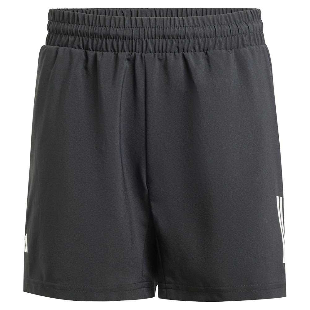 Boy`s Club 3 Stripe Tennis Short Black