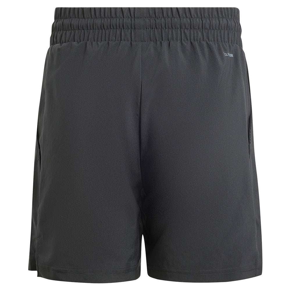 Boy`s Club 3 Stripe Tennis Short Black