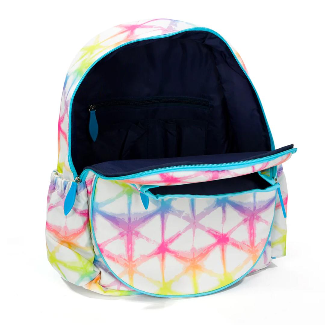 Junior’s Love Tennis Backpack Rainbow Shibori