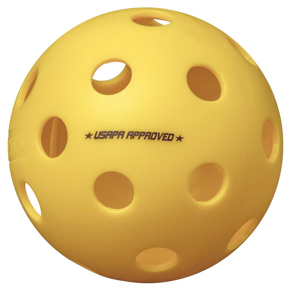 Fuse Indoor Pickleballs Yellow 6-Pack