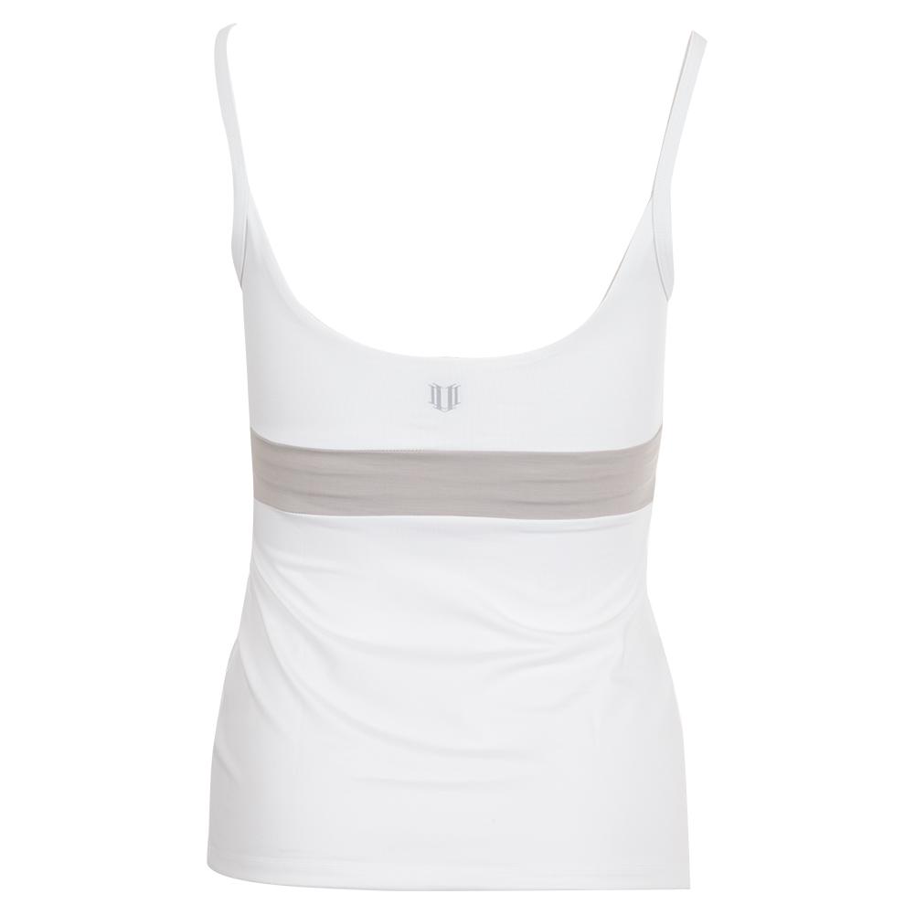 Women’s Contour Tennis Tank White