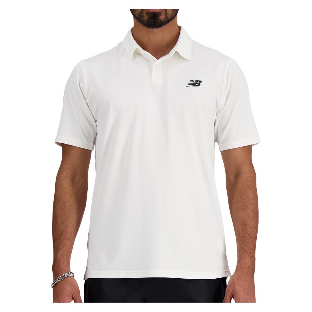 Men’s Performance Tennis Polo White