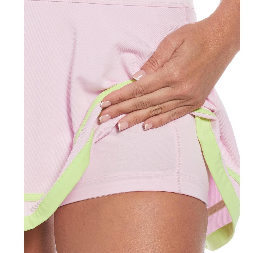 Women’s Ribbed Flounce Tennis Skort