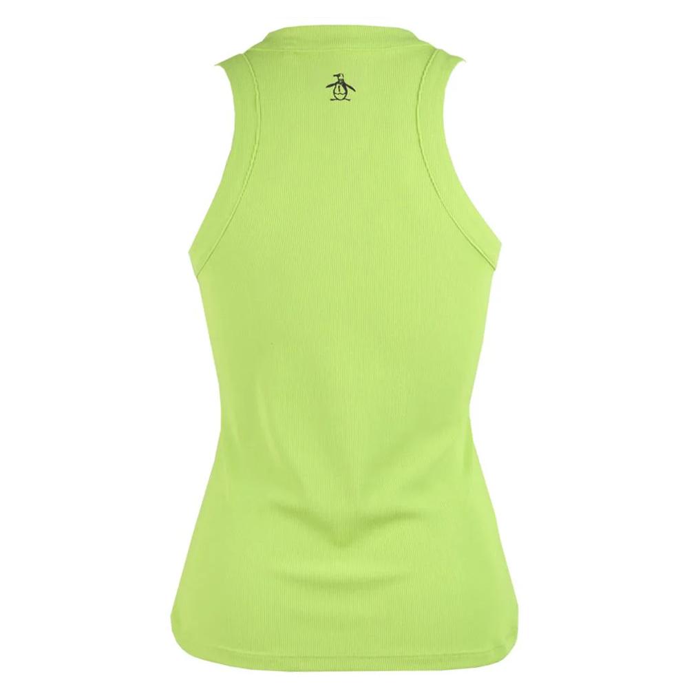 Women’s Essential Rib Tennis Tank Sharp Green