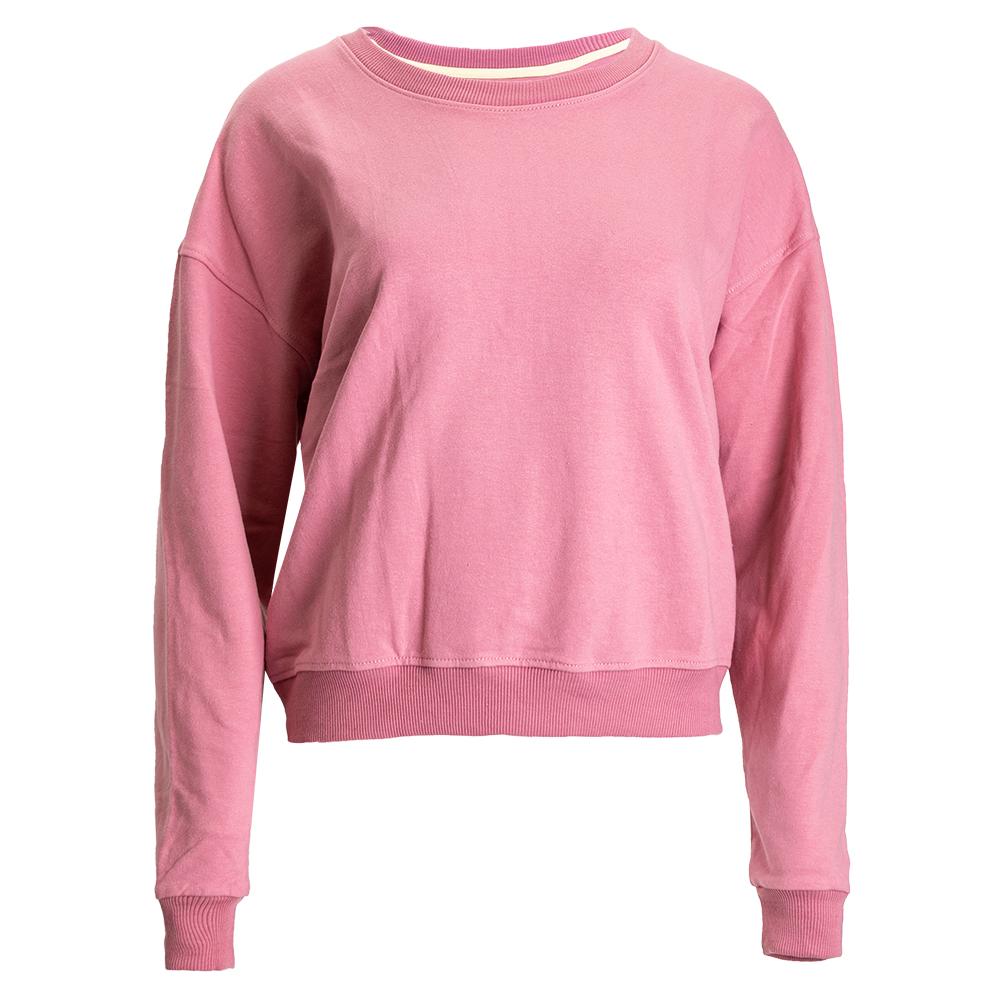 Women’s Pickleball Paddles Sweatshirt Rose