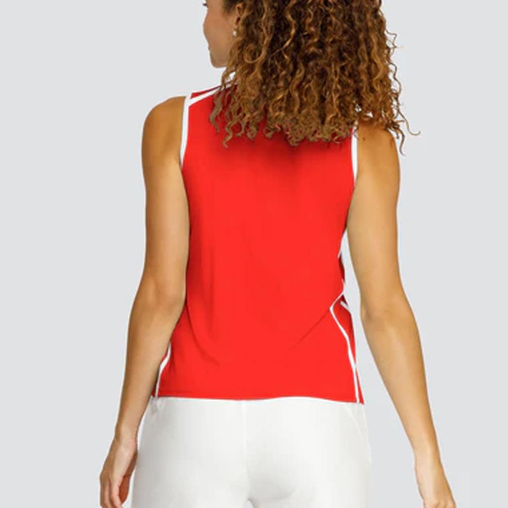 Womens Stance Sleeveless Pickleball Top Flamenco