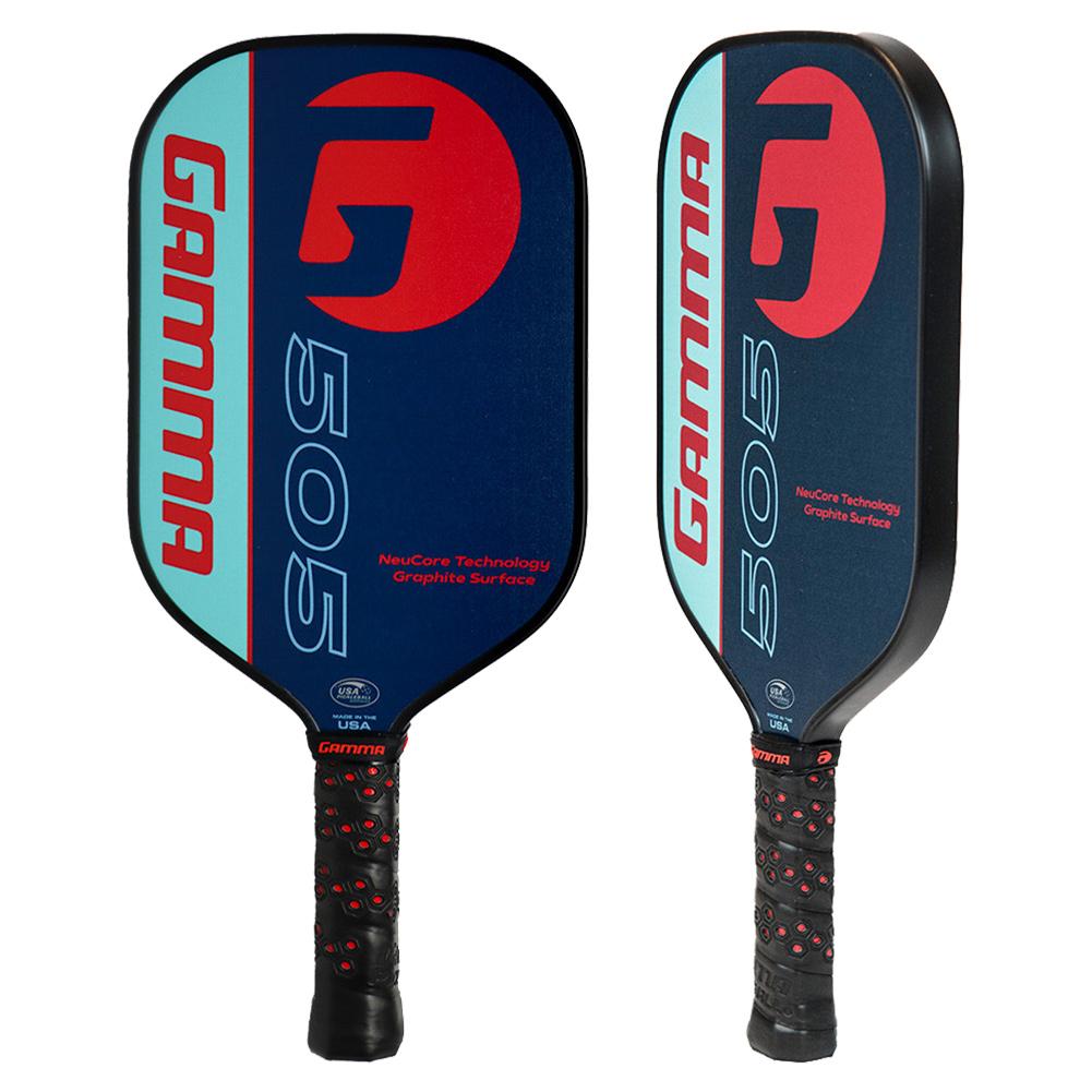 505 Pickleball Paddle Turquoise and Red