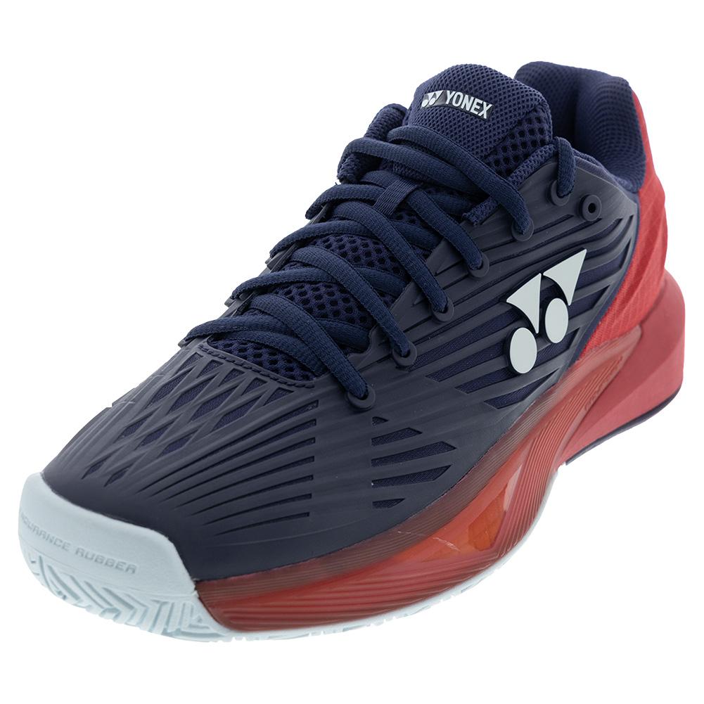 Men`s Eclipsion 5 Tennis Shoes Navy and Red