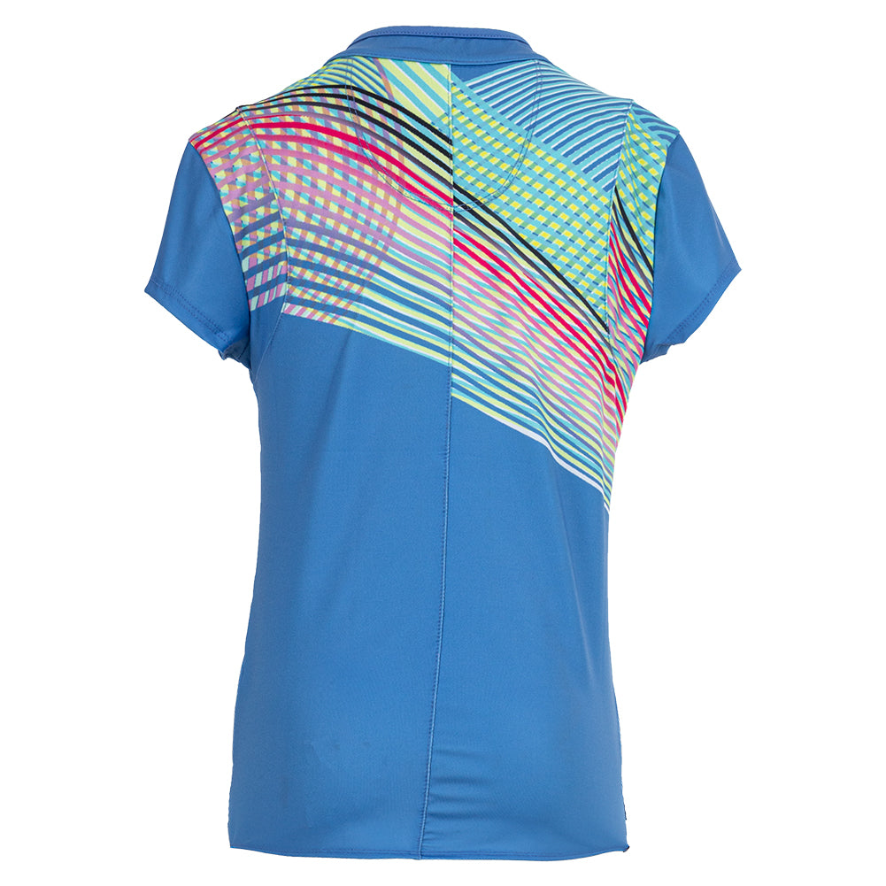 Girls’ Count On Me Short Sleeve Tennis Top Bluemarine