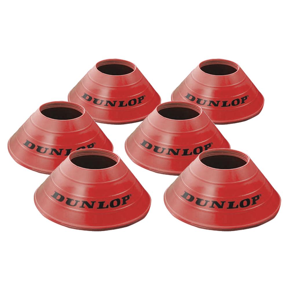 Tennis Training Cones 6 Pack Red