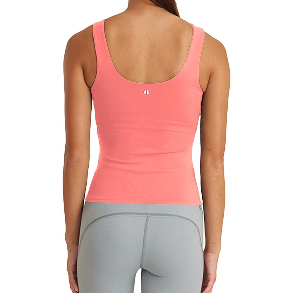 Women’s Endure U-Neck Tennis Tank with Bra Flamingo