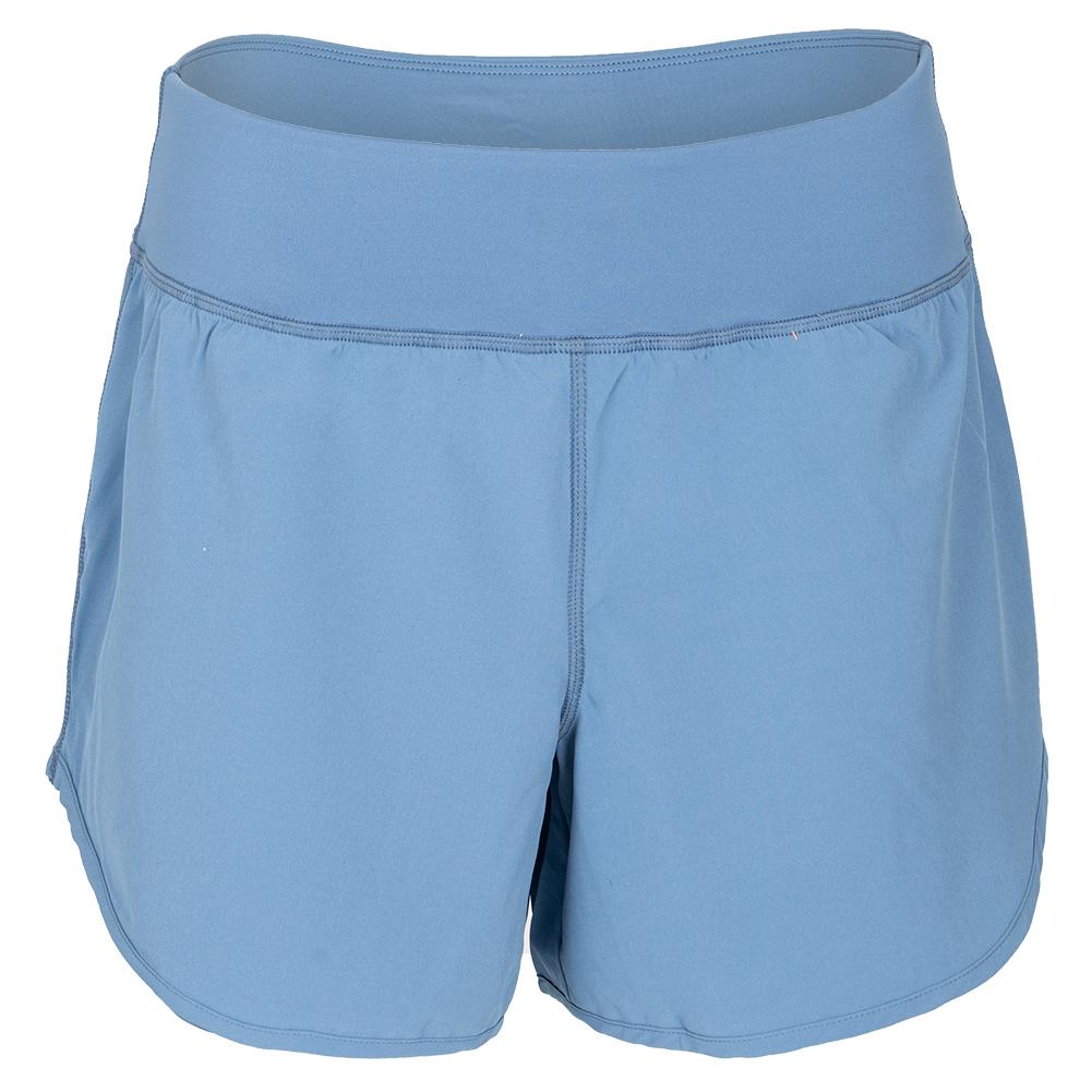 Women’s Double Layer Woven Pickleball Short Elemental Blue