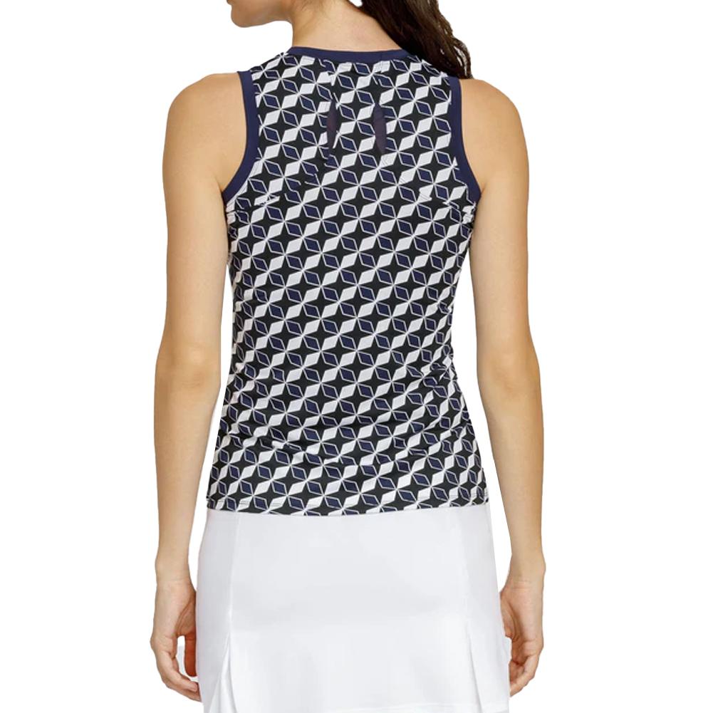 Women’s Aster Tennis Tank Stellar Geo