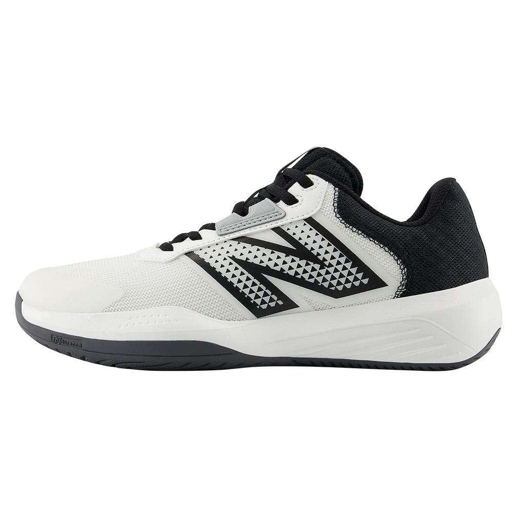 Women’s 696v6 D Width Tennis Shoes White and Black