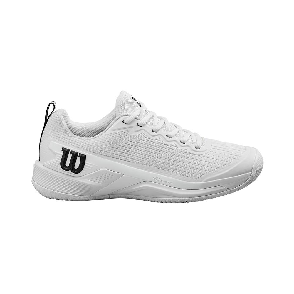 Men’s Rush Pro 4.5 Tennis Shoes White and Black